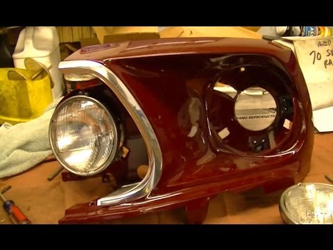 The Bucket List 1969 Mustang Restoration Part 62 1969 Mustang Headlamp Bucket Assembly