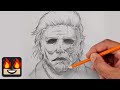 How To Draw Michael Myers Step By Step Art Lesson