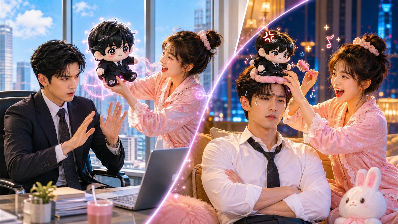 Her Plush Doll Is Linked to the Cold CEO—Every Touch Makes Him Lose Control.【The Office Warrior】