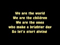 Lyrics - Michael Jackson: We Are the World