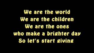 Lyrics - Michael Jackson: We Are the World