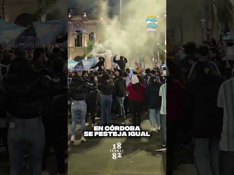 🩵🎉 En Córdoba se festeja igual