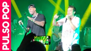 SILVESTRE DANGOND y NICKY JAM cantan MATERIALISTA en vivo en Miami 2021