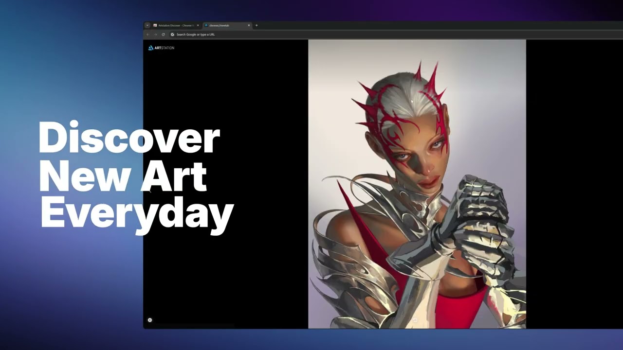 Art in Your Browser: ArtStation Chrome Extension