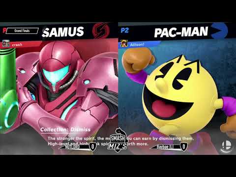 Smash @ Miz's WiFi 19 - NUTLORD (Samus) vs. Baybae (L) (PAC-MAN) Grand Finals