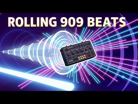 Roland 909 Day Techno Celebration 🚀 Hard + Driving Beats | LIVE DJ Mix
