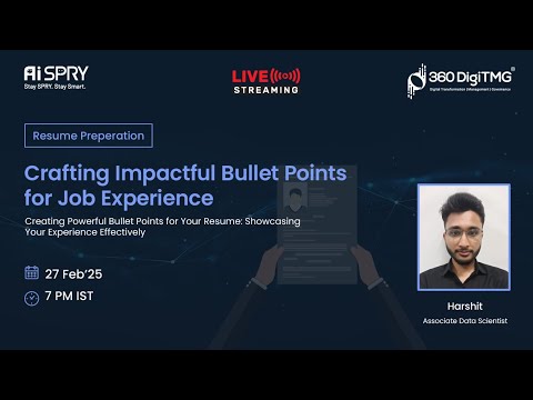 Resume Building 15th February 360DigiTMG