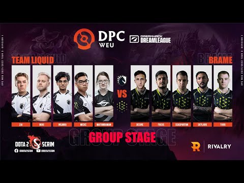 Team Liquid vs Brame - DPC WEU 2021/22 Tour 2: Division I - Group Stage - B03