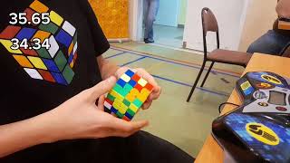 (PR) 34.50 official 4x4 average (pr by 6s but finally lol)