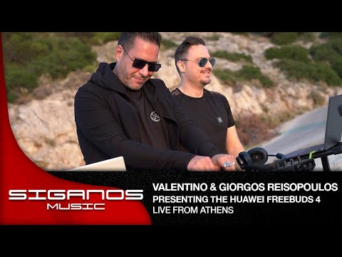 Dj Valentino & Dj Giorgos Reisopoulos Present HUAWEI FreeBuds 4 Live From Athens