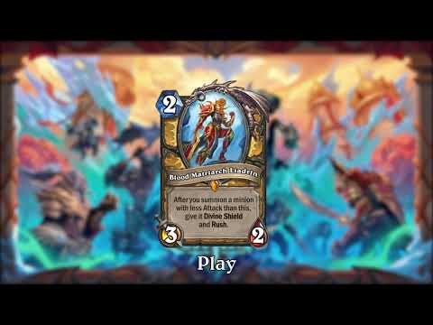 Hearthstone - Blood Matriarch Liadrin Voice Lines