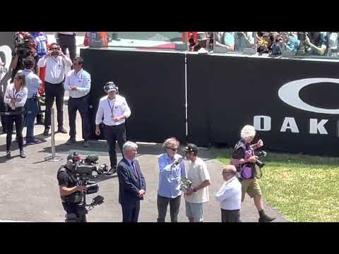 Ritiro del numero 46 Valentino Rossi al Mugello 2022