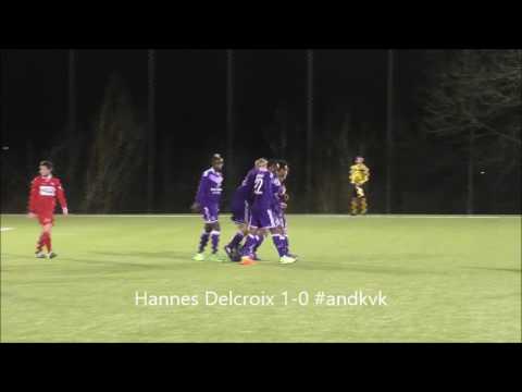 Andonline U21 RSC Anderlecht - KV Kortrijk goal Hannes Delcroix