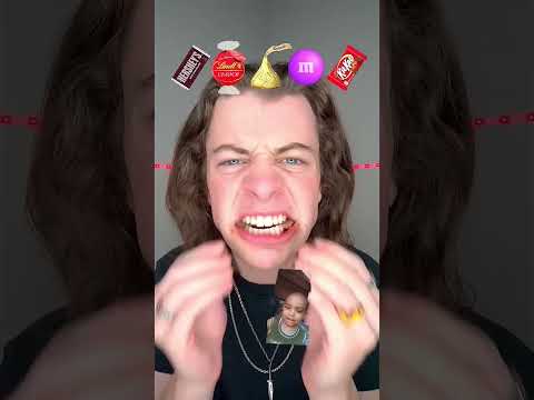 chocolate eating | #giant Hershey's #giant chocolate Ball #giant kisses #lukedidthat #shorts #food