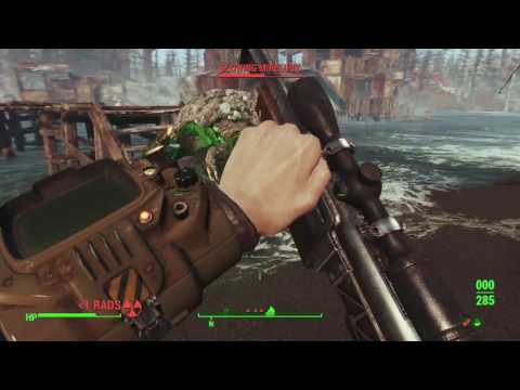 Fallout 4 DLC: Far Harbor playthrough pt20 - Carapace Hunt! Final Far Harbor Upgrades