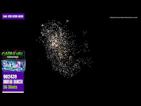 Carnival Fireworks (BATCH 2025) – Undead Dancer Barrage! 56 Shots | Product Code 902439