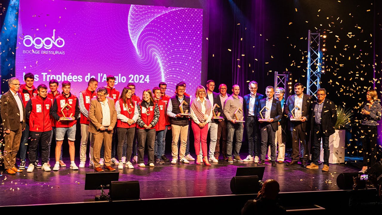 Remise des Trophées de l'Agglo 2B 2024