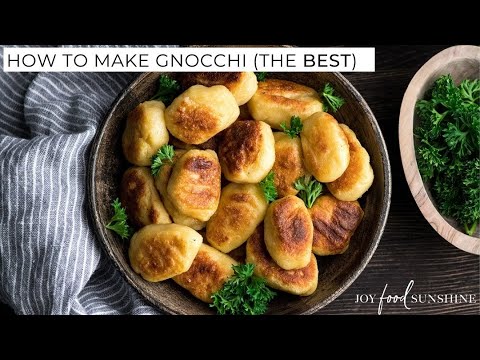 How to Make Gnocchi (BEST Potato Gnocchi Recipe)