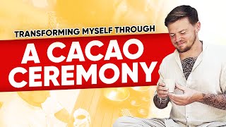Drinking Cacao Plant Medicine in Bali