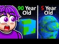 Reacting to MINECRAFT at DIFFERENT AGES (100 YEAR OLD) DEFAULT Thumbnail