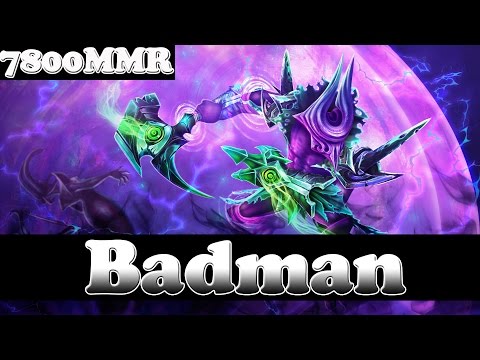 Badman 7800MMR Plays Faceless Void Vol 2 - Ranked Match Gameplay - Dota 2