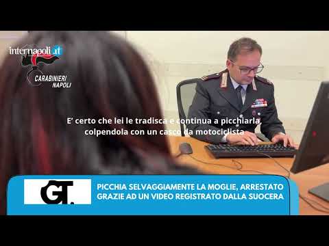 Picchia la compagna, la suocera lo incastra con un video