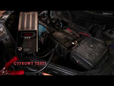Skaitmeninis akumuliatoriaus testeris 12V YT-8311 video