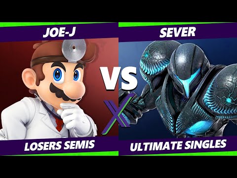S@X 350 Online Losers Semis - Joe-J (Wolf, Dr. Mario) Vs. SeVeR (Dark Samus) Smash Ultimate - SSBU