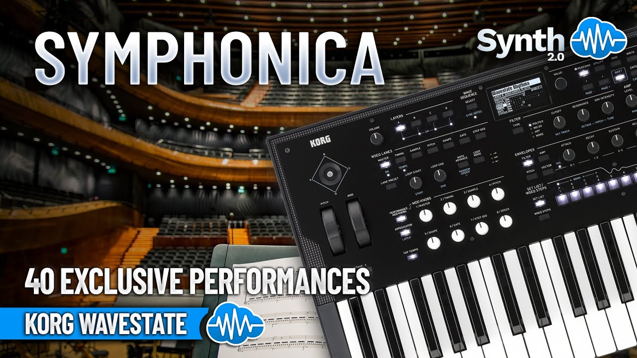 SCL595 - ( Bundle ) - Symphonica + Weather Station - Korg Wavestate / mkII / Se / Native - Video Preview 1