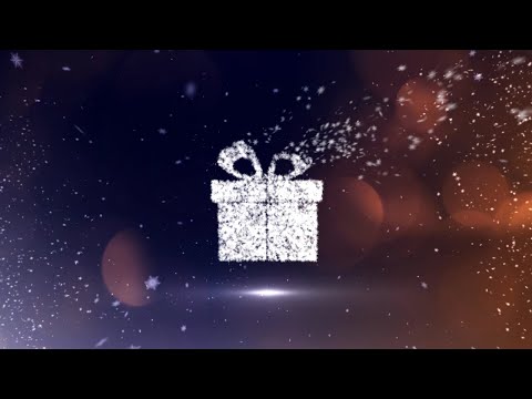 Animated Christmas Card Template - Snowflake Reveal