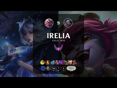 Irelia Mid vs Tristana - EUW Master Patch 14.6