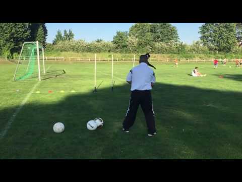 Nahed Mohammad Torwarttraining