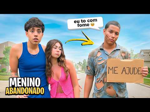 ENCONTRAMOS UM MENINO ABANDONADO NA PORTA DA NOSSA CASA 😔