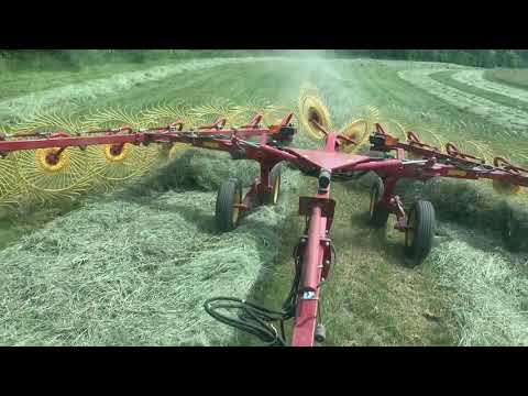 High Speed Raking Hay