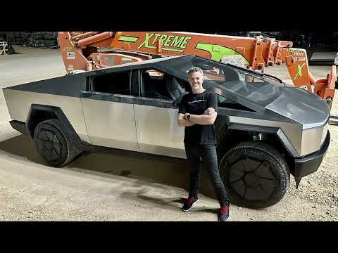 CyberTruck from Tesla Investor Day 2023-03-01