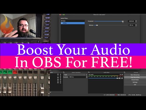 Boost Your Livestream Audio In OBS For Free! - #AscensionTechTuesday - EP107