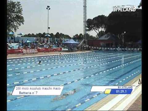 Serie 7 dei 200 Misti  Assoluti Maschi Master - 12 MEMORIAL ANDREA BETTIOL