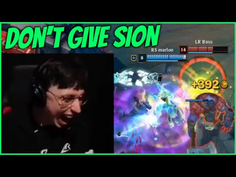 Caedrel Warned Them Not Give Baus Sion 🤐