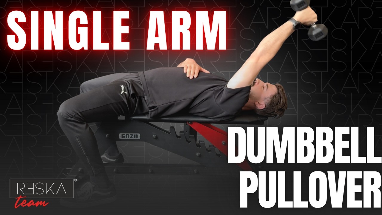 Single arm dumbbell pullover