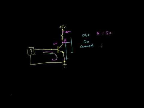 用半導體反相信號 | 數字電子技術 (9 of 10) (Inverting the signal with a transistor | Digital electronics (9 of 10))