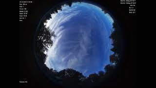 2025-10-23 All sky camera capture from Poiana Rusca Mountains, Romania