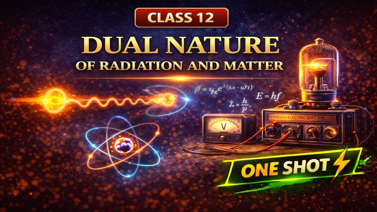 CBSE Class 12 || Physics || Dual Nature of Radiation and Matter || Animation Video || in English