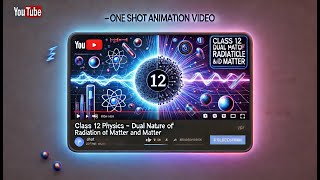 CBSE Class 12 || Physics || Dual Nature of Radiation and Matter || Animation Video || in English