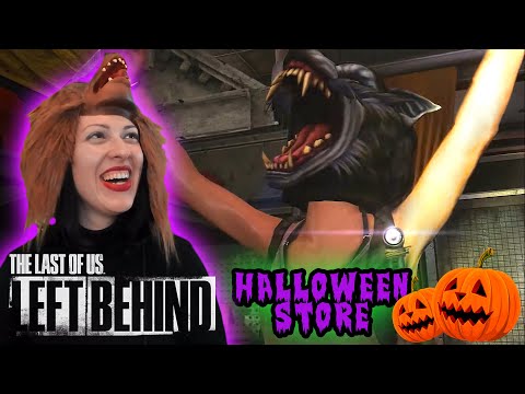 THE LAST OF US: LEFT BEHIND Walkthrough Part 1 - HALLOWEEN STORE
