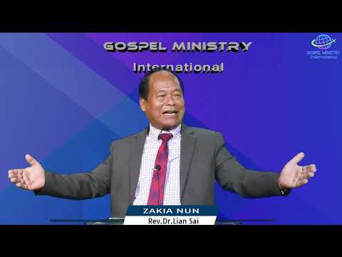 ZAKIA NUN- Rev. Dr Lian Sai