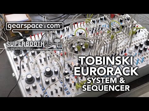 Tobinski Eurorack System - Gearspace @ Superbooth 2025