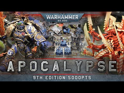 Ultramarines vs Tyranids Warhammer 40K APOCALYPSE Battle Report 5000pts TERROR FROM THE DEEP!