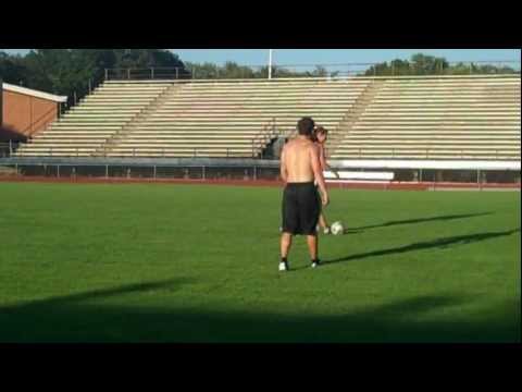 All-State Girl Soccer Player vs First-Time-Playing Guy