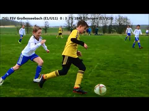 13.04.2018 (SG) FSV Großenseebach (E1/U11) - TV 1848 Erlangen (E3/U10) (4:3) - Highlights - HD