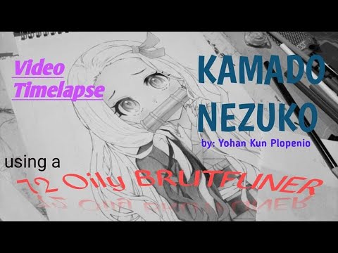 Kimetsu no Yaiba/Demon Slayer Kamado Nezuko Video Timelapse by : Yohan Kun Plopenio